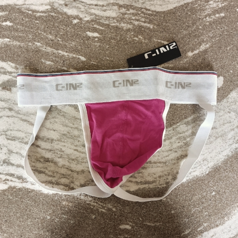C-IN2 Men's Pink Briefs - Picture 3 of 3